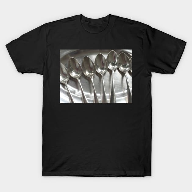 Six Spoons T-Shirt by ephotocard